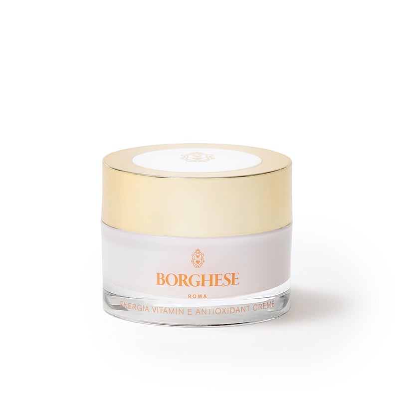 Borghese ENERGIA Vitamin E Antioxidant Crme  GelCream AntiAging Moisturizer for Fine Lines Wrinkles  Tone with Glutathione for All Skin Types