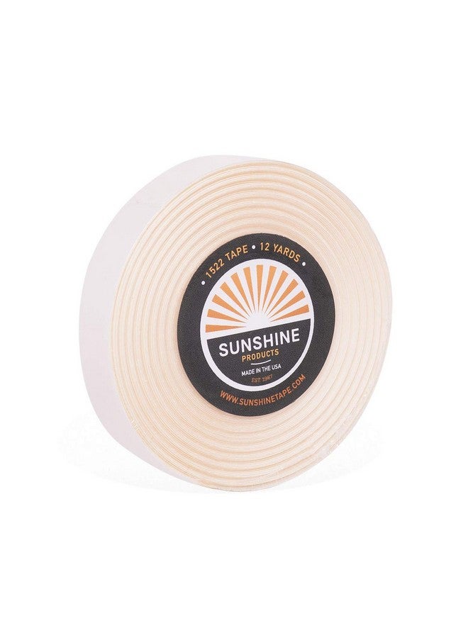 Sunshine Tape Daily Wear Hair System Tape Roll - 1522 3M Wig Tape - Hypoallergenic, Gentle on Skin - 1-7 Day Hold - 1/2" x 12yds - Image 1