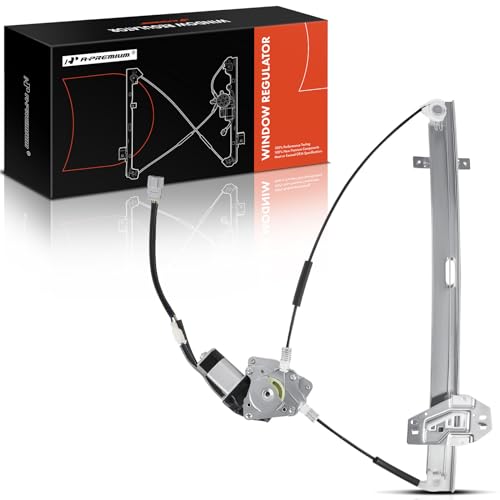 A-Premium Front Driver (Left) Side Power Window Regulator w/Motor Replacement for HONDA Odyssey 1999-2002 - Image 1