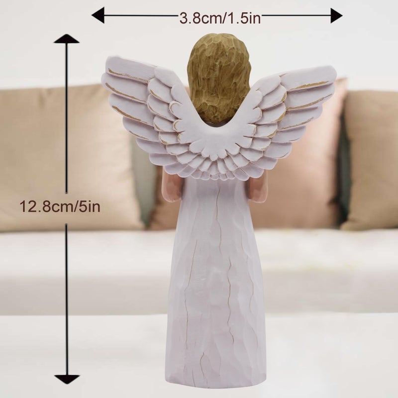 AcowSpt Sunflower Gifts for Women, Get Well Gifts for Women, Thinking of You Gift for Womens, Self Care Gift for Womens, Sculpted Hand-Painted Figure - Image 3