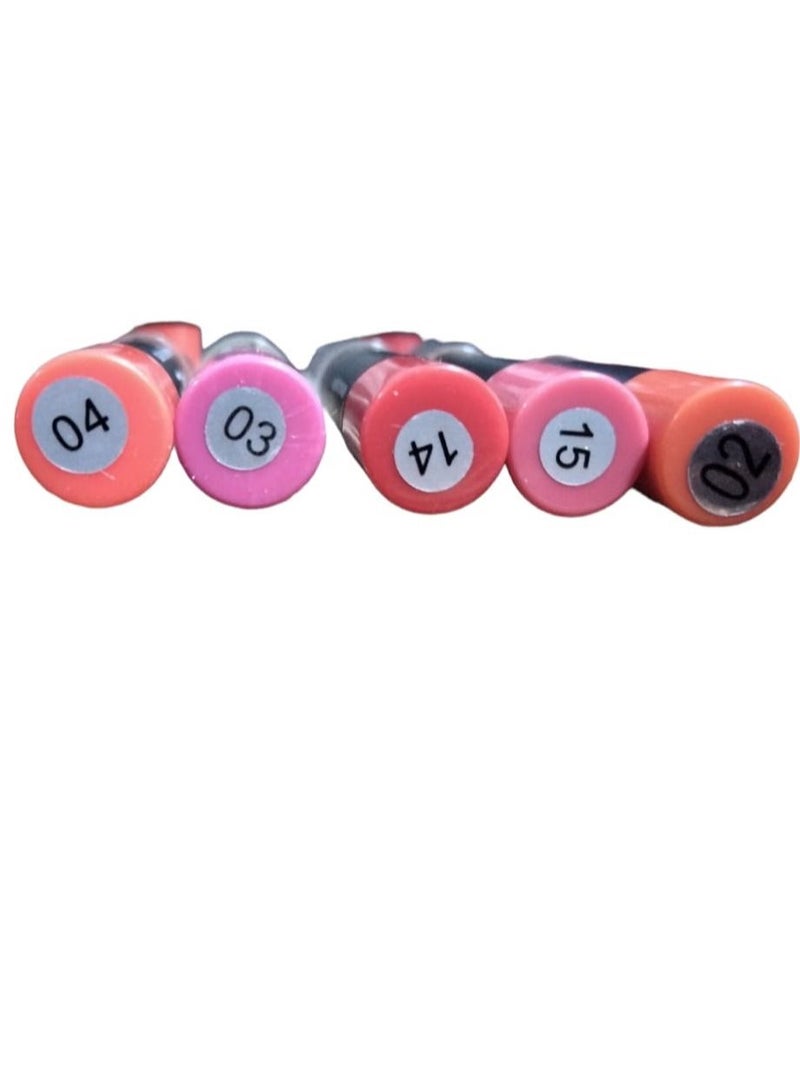 Generic Lip Stick 11 Colors Set for Girls With Lip Balm And Protection From Cracks  - Image 2