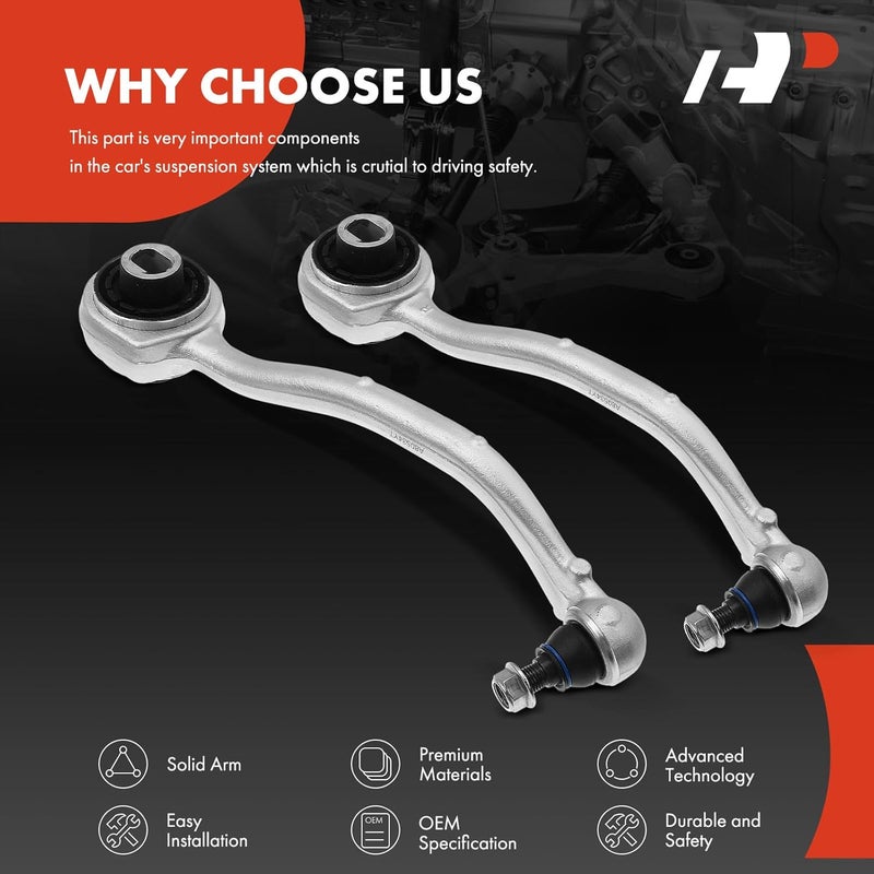A-Premium Pair Front Lower Rearward Control Arm and Ball Joint Assembly for Mercedes-Benz - Image 5