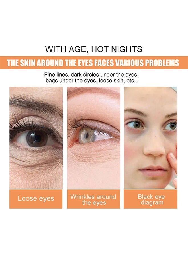 EELHOE Turmeric Eye Cream-24 Hours Vanish Fine Lines，Eye Bags,Dark Circles And Puffiness - Image 3