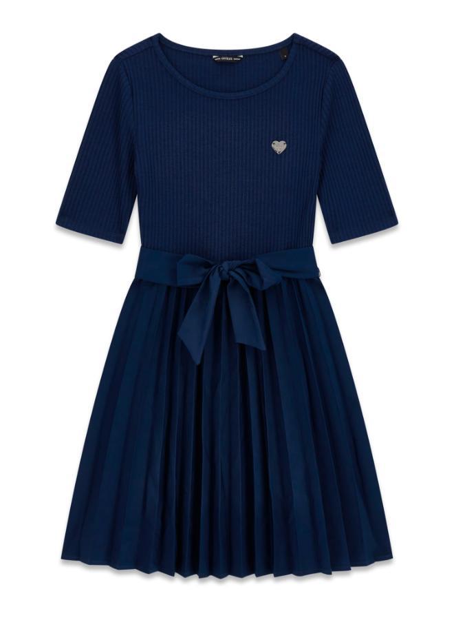 GUESS Kids Short Sleevepleated Dreshort Sleevew/Belt - Image 2