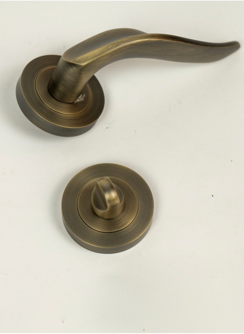 Siag Rosetta Bathroom Door Handle Q03-Z06  - Image 2