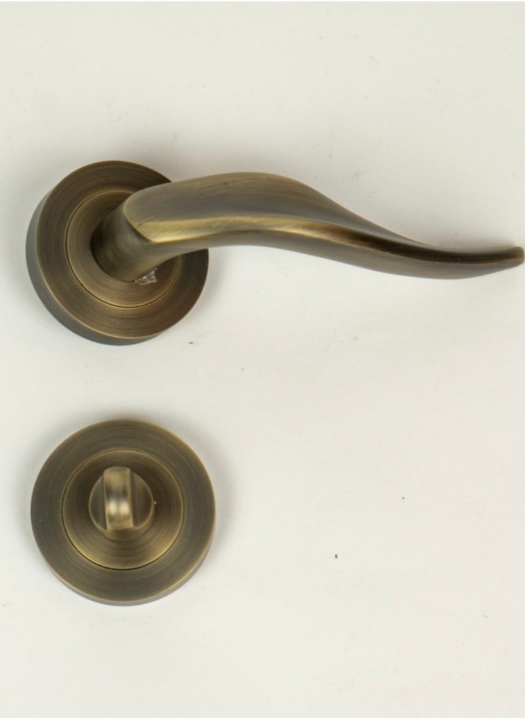 Siag Rosetta Bathroom Door Handle Q03-Z06  - Image 1