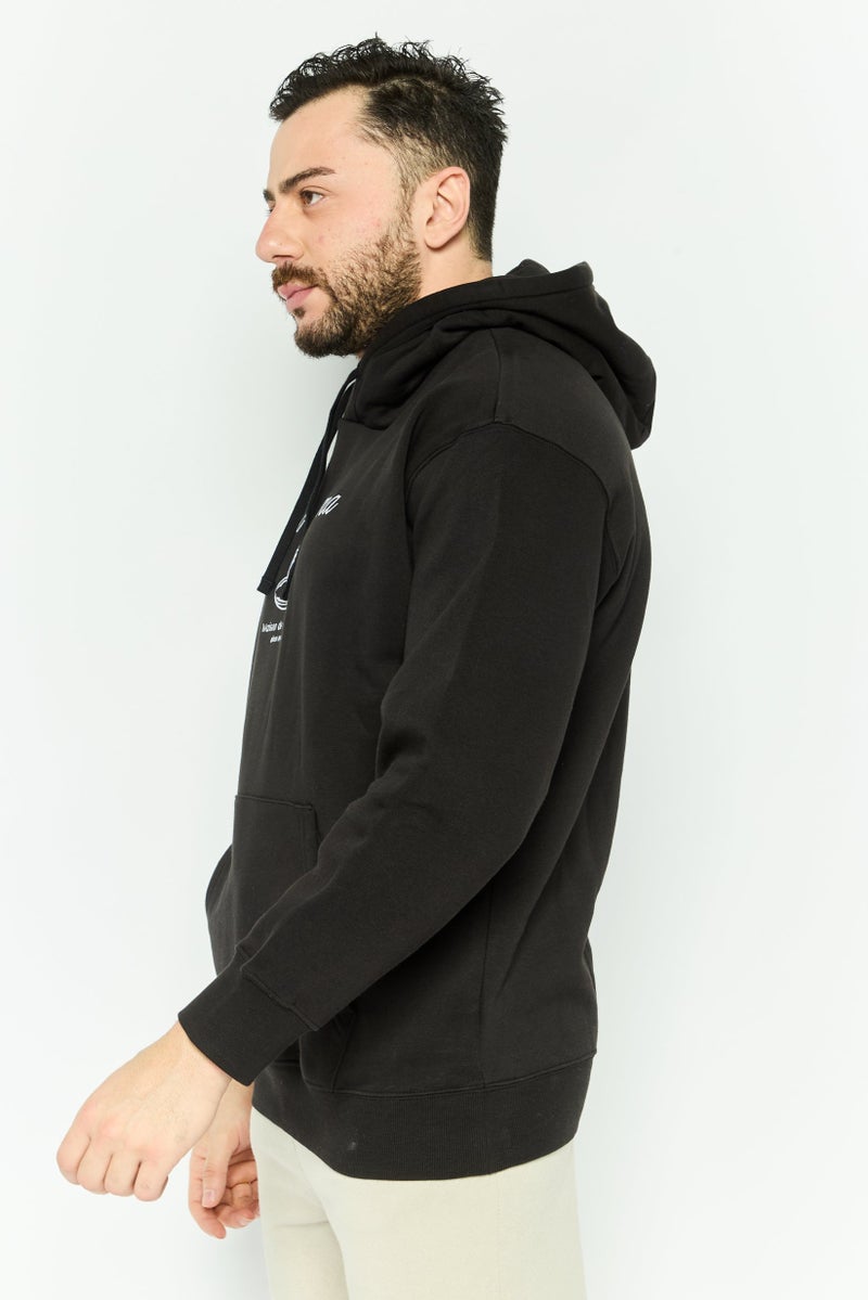 PUMA Men Sportswear Fit Long Sleeves Outdoor Hoodie, Black  - Image 3