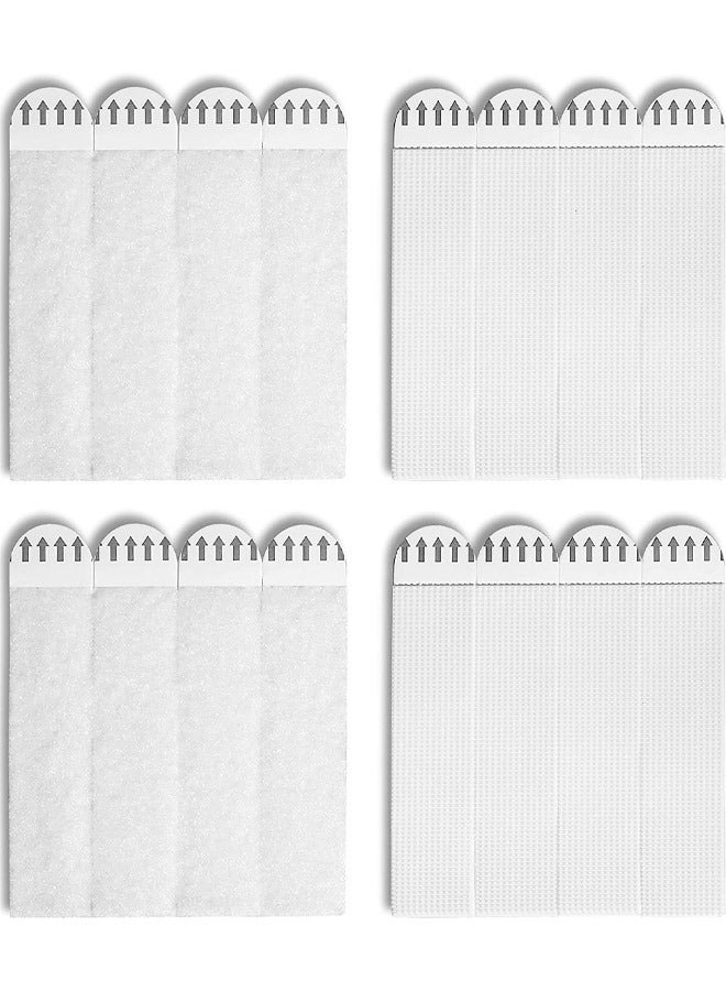 Generic Large Picture Hanging Strips Heavy Duty, 24 Pairs, Wall Adhesive Picture Hooks, Nailless Picture Hanging, Damageless Nailless Adhesive Poster Strips, Suitable for Frame Hanging Mounting Strips  - Image 1