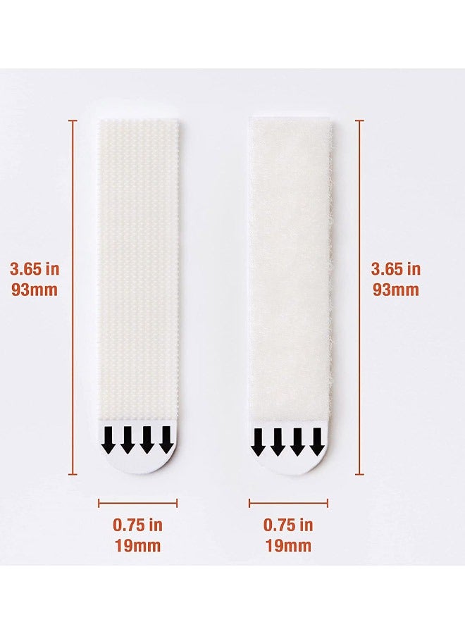 Generic Large Picture Hanging Strips Heavy Duty, 24 Pairs, Wall Adhesive Picture Hooks, Nailless Picture Hanging, Damageless Nailless Adhesive Poster Strips, Suitable for Frame Hanging Mounting Strips  - Image 4