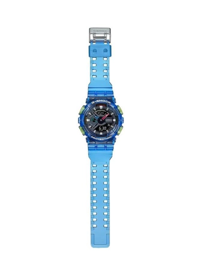 Casio G-Shock Watch - GA-110JT-2ADR Clear Dial, Blue Band - Image 2