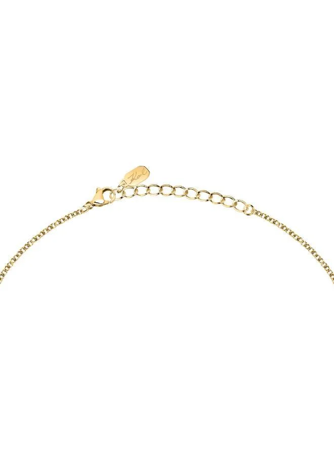 Karl Lagerfeld  Klayr18 Pearl Necklace for Women | Best Price UAE