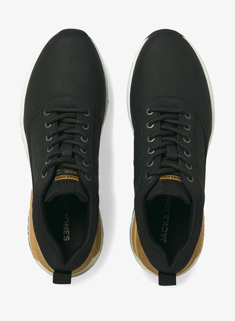 JACK & JONES Anthracite Lace Up Ankle Boots for Men | Best Price UAE