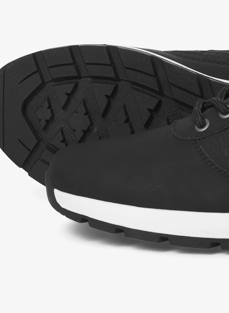 JACK & JONES Anthracite Lace Up Ankle Boots for Men | Best Price UAE