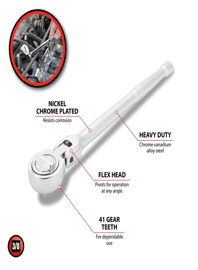 بيرفورمانس تول أداة الأداء W38108 سقاطة مرنة برأس دائري مقاس 3/8 بوصة - Image 5