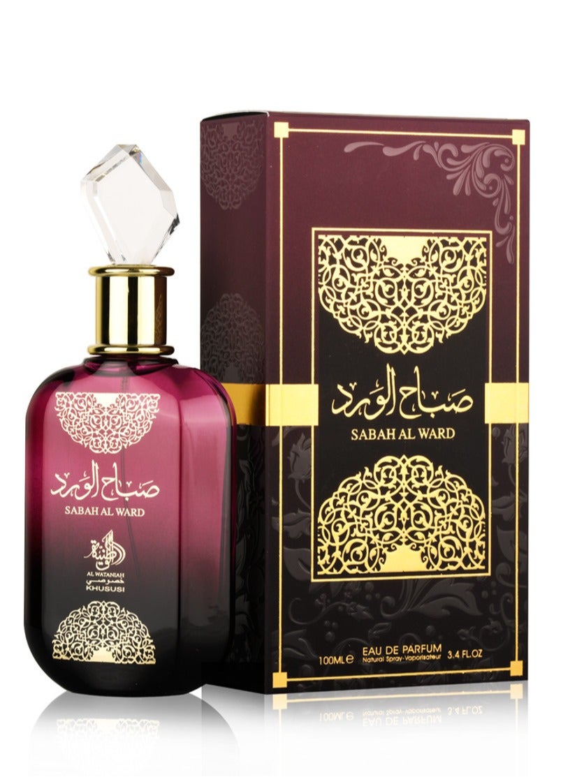 Al Wataniah Al Wataniah Sabah Al Ward Perfume For Women EDP 100ml