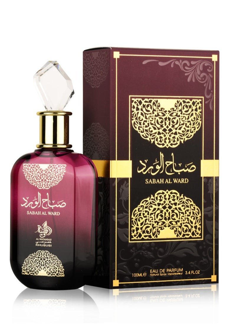 Al Wataniah Al Wataniah Sabah Al Ward Perfume For Women EDP 100ml 
