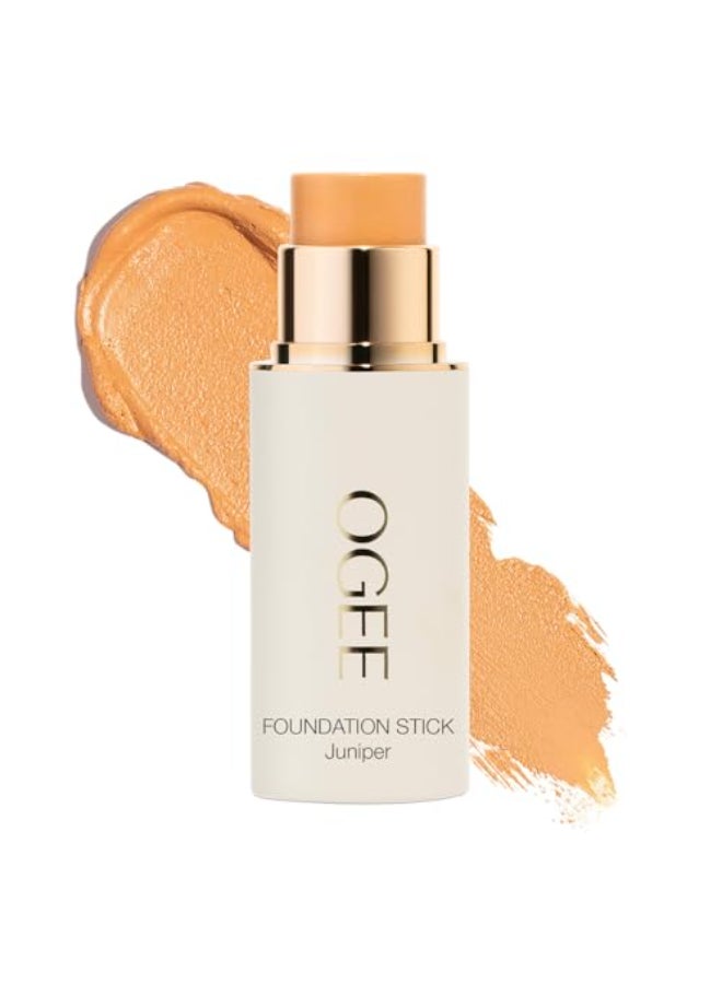 Ogee Sculpted Complexion Foundation Stick Juniper 325W Medium Light Tan Olive Undertones Full Coverage Foundation Makeup Instantly Balance Even Complexion 70 Organic Ingredients - Image 1