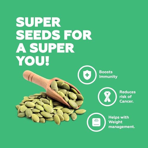 Yogabar Chia Seeds and Pumpkin Seeds Combo Pack 1Kg (500g*2, Pack of 2) - Image 2