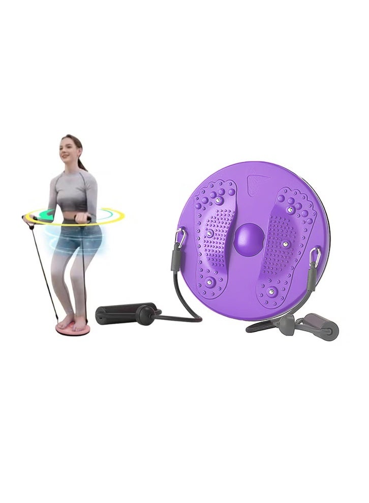 Jourvent Waist Whisper twisting Disc Board for Exercise Waist Twister Board with Mangets Reflexology for Slimming and Strengthening Abdominal and Stomach Exercise Massage Foot Sole  - Image 1