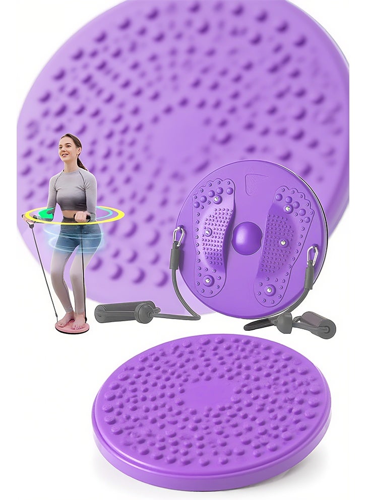 Jourvent Waist Whisper twisting Disc Board for Exercise Waist Twister Board with Mangets Reflexology for Slimming and Strengthening Abdominal and Stomach Exercise Massage Foot Sole  - Image 5