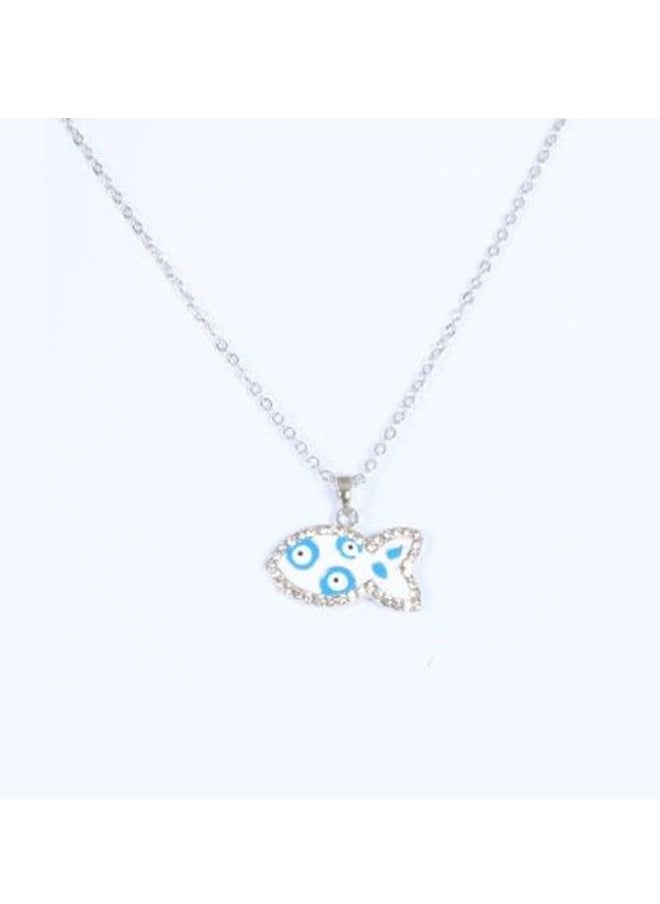 5esha - Crystal Fish Necklace - Image 1