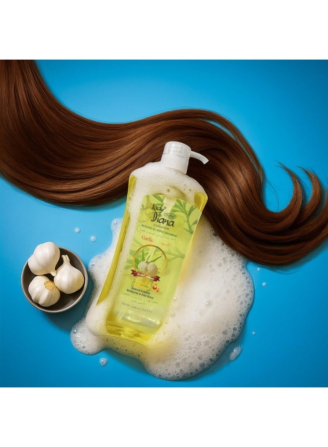 Lady Diana Garlic Extract Intensive Moisture Hair Shampoo and Conditioner (1000 ml) - Image 4