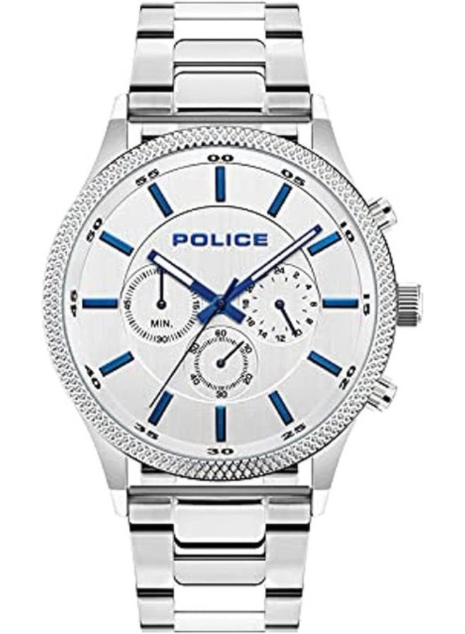 Men Pace Stainless Steel Bracelet Multifunction Watch for Men, 46mm