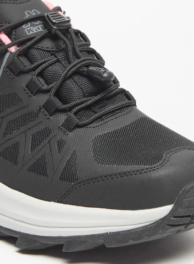 Kappa Women's Panelled Sports Shoes with Drawstring Closure
