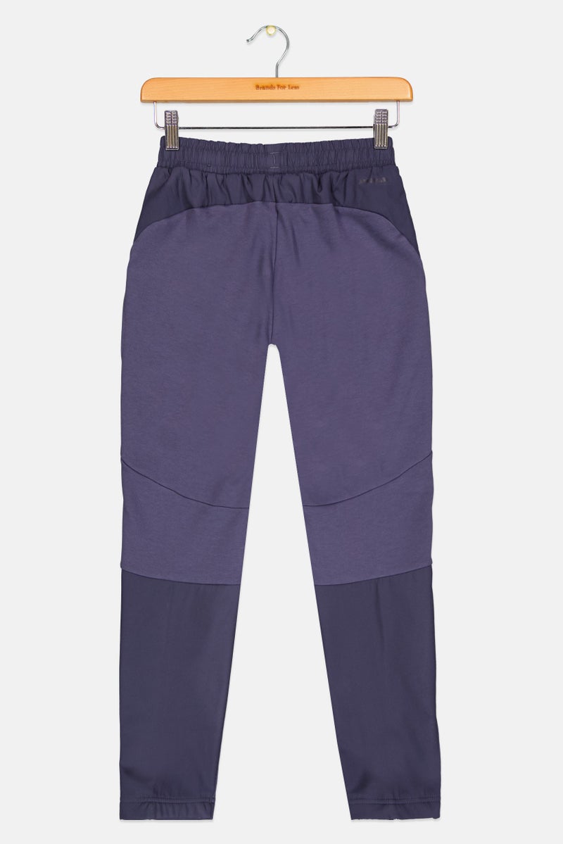 Adidas سروال رياضي للأطفال الأولاد، تدريب لياقة، لون كحلي - Image 2