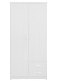 Galaxy Design Galaxy Design 2 Door Wooden Wardrobe Cabinet / Cupboard Engineered Wood Perfect Modern Stylish Heavy Duty  - Image 3