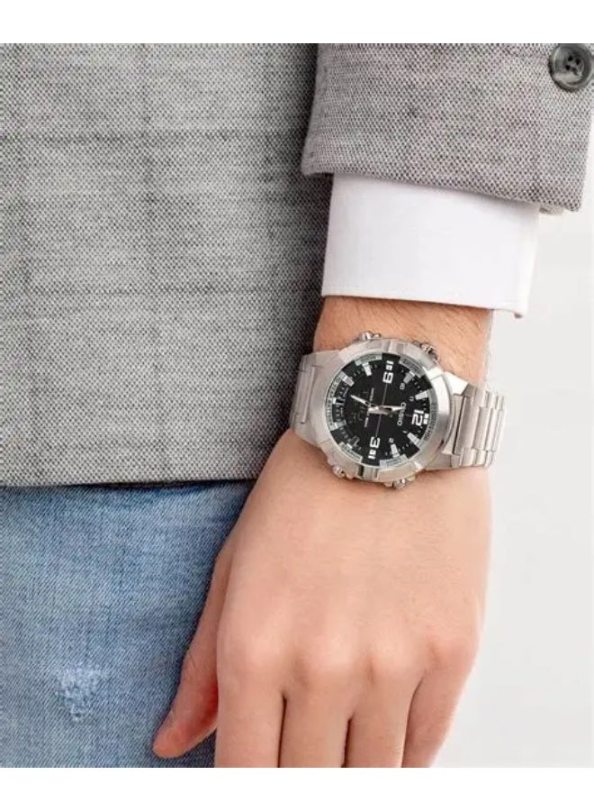 CASIO Stainless Steel Band Analog Digital - Image 5