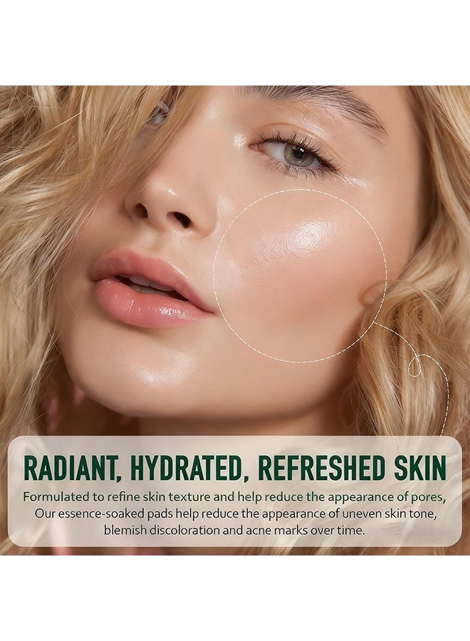 CICA 100 Pads Centella Exfoliating Pads, Toner Pads, Dark Spot Remover For Face Exfoliator Pad - Soothing & Hydrating Facial Treatment, Pore Minimizer To Brighten Skin, Reduce Acne & Fine Lines - Image 3