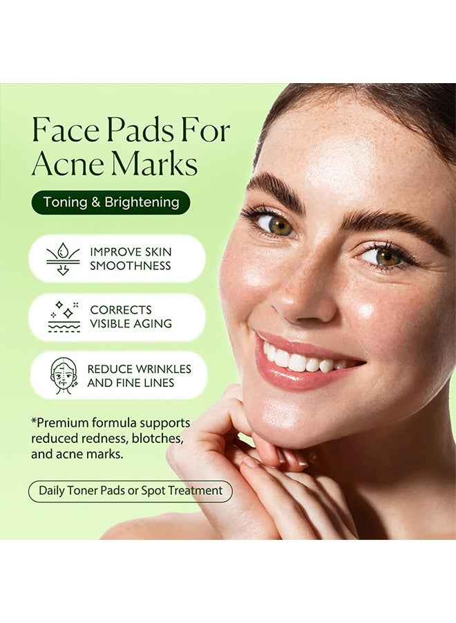 CICA 100 Pads Centella Exfoliating Pads, Toner Pads, Dark Spot Remover For Face Exfoliator Pad - Soothing & Hydrating Facial Treatment, Pore Minimizer To Brighten Skin, Reduce Acne & Fine Lines - Image 5