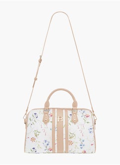 Flora Bella By Shoexpress Women Floral Print Tote Bag with Handles and Detachable Strap  - Image 2