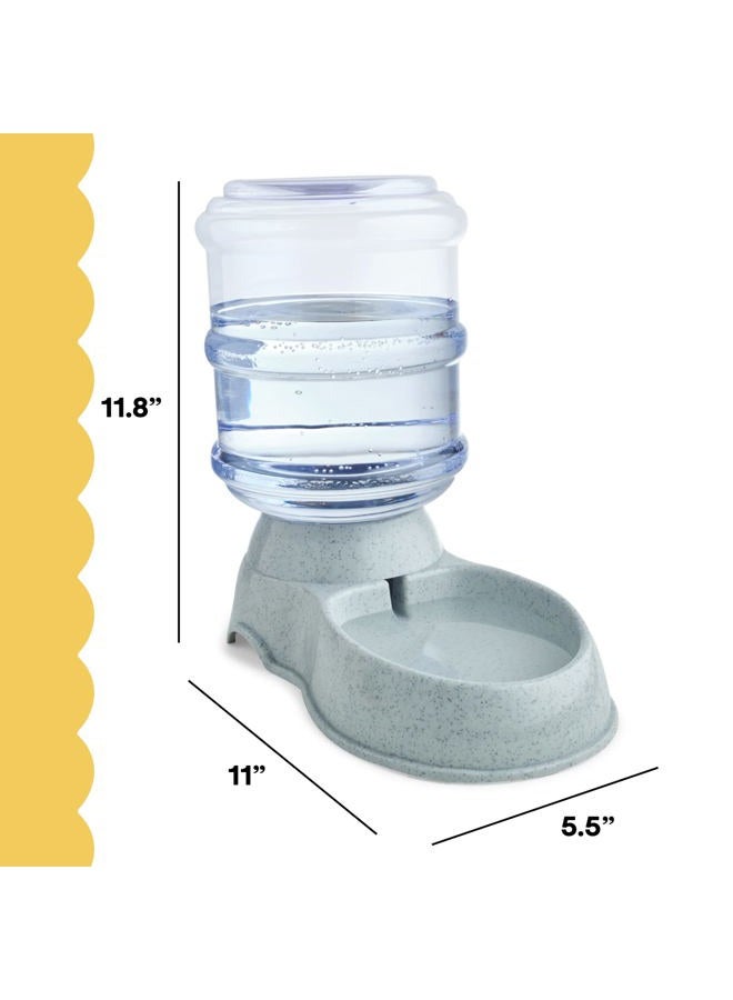 Noa Store Automatic Cat Feeder and Dog Water Bowl Dispenser - 1 and 3 Gallon Pet Water Dispenser and Feeder - H20, Self-Filling, Small and Large Dog Feeder and Cat Water Bowl - Pet Feeding Station - Image 3