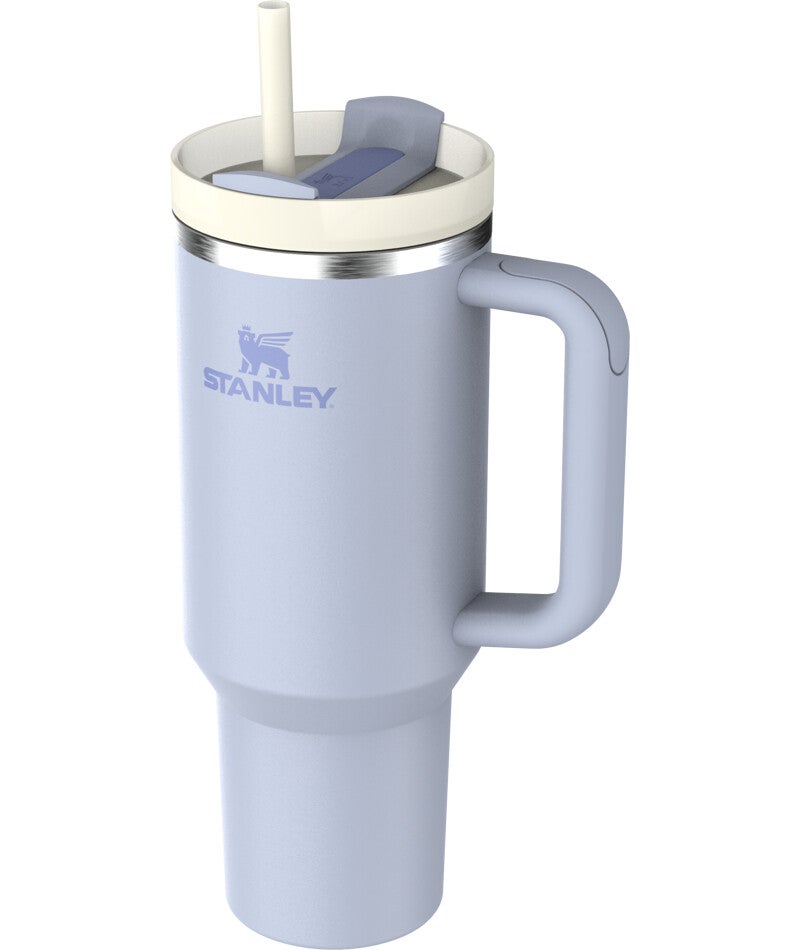 Stanley 40oz Stanley Quencher 2.0 Tumbler Insulated Travel Cup with Handle & Straw – Dew Drop - Image 2