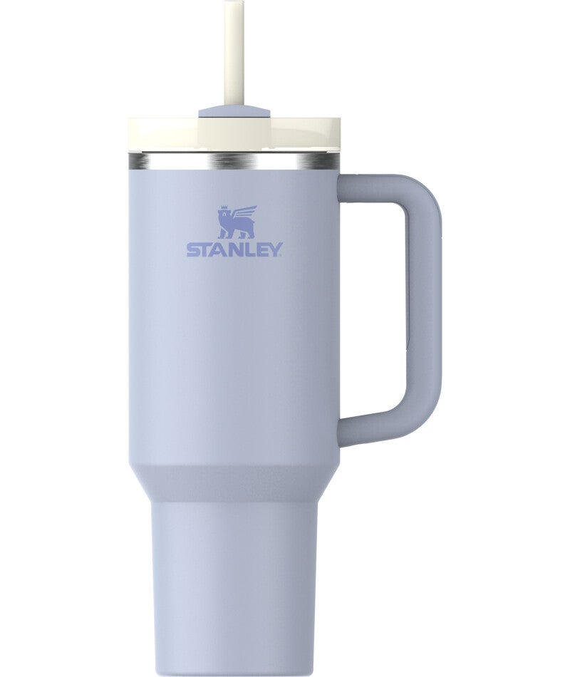 Stanley 40oz Stanley Quencher 2.0 Tumbler Insulated Travel Cup with Handle & Straw – Dew Drop - Image 1
