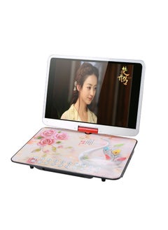 But Meishi Direct Mobile DVD HD Large Screen U Disk Card All-in-one Machine Theater Machine Singing Machine Square Dance-Body Color:Red