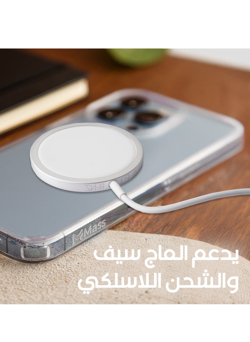 Mass - Mas Crystal Clear Mag Safe Transparent Cover for iPhone 16 Pro - Image 1