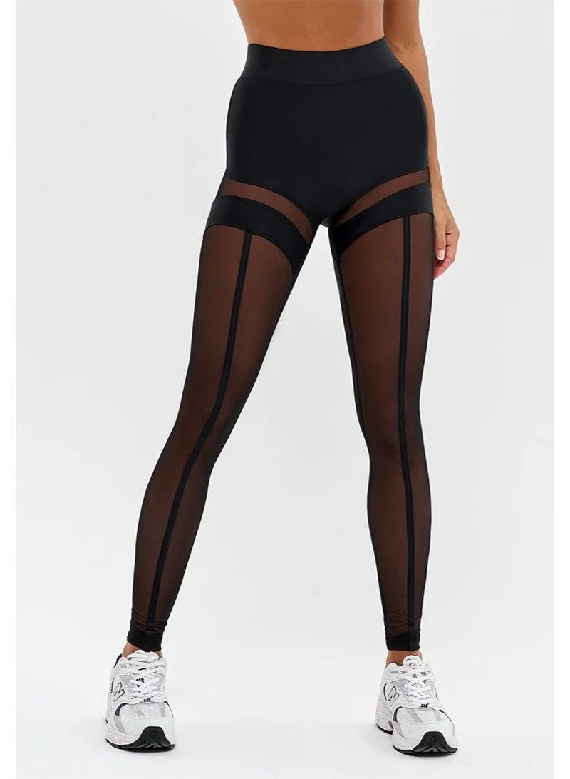 Bona Fide Bona Fide Premium Quality High Waisted Leggings for Women with Unique Design and Tummy Control - Womens Workout Leggings