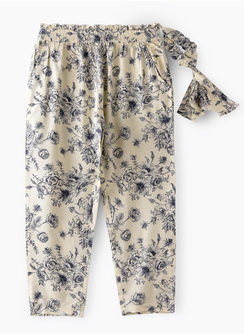 Jelliene - Jelliene Girls Viscose Pants, Soft and Comfortable Viscose Pants for Girls, Perfect for Everyday Wear - Image 1