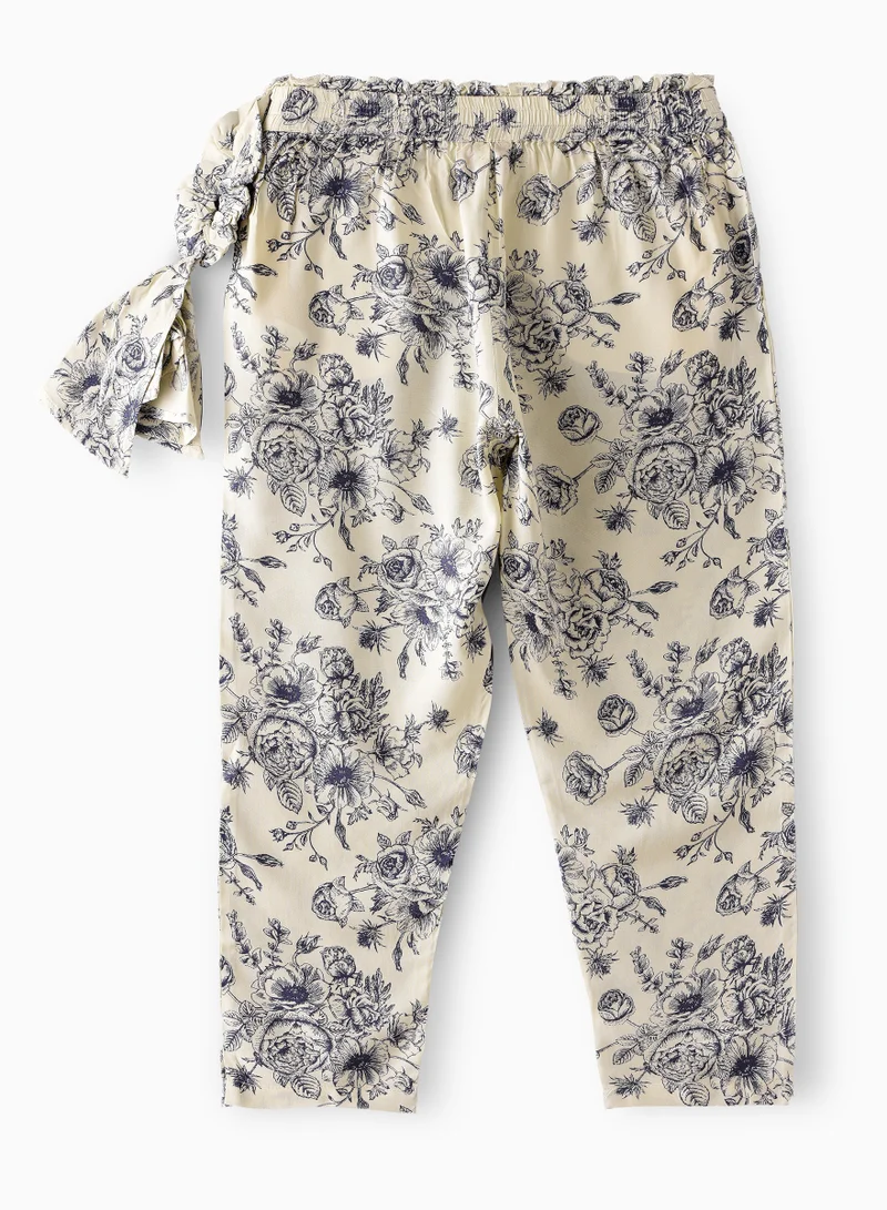 جيلين بنطلون فيسكوز جيلاين للبنات، ناعم ومريح للاستخدام اليومي