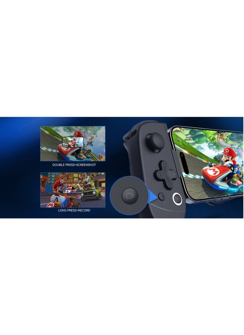 General - Professional Mobile Gaming Controller LeadJoy M1 iPhone Controller + LeadJoy H1 Phone Cooler with Cooling Conduction Plate, Hall Effect Joysticks, iPhone Controller with Turbo Function, Pass-through Charging - Image 1