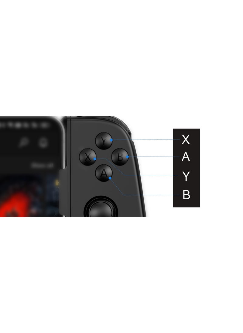 General - Professional Mobile Gaming Controller LeadJoy M1 iPhone Controller + LeadJoy H1 Phone Cooler with Cooling Conduction Plate, Hall Effect Joysticks, iPhone Controller with Turbo Function, Pass-through Charging - Image 1