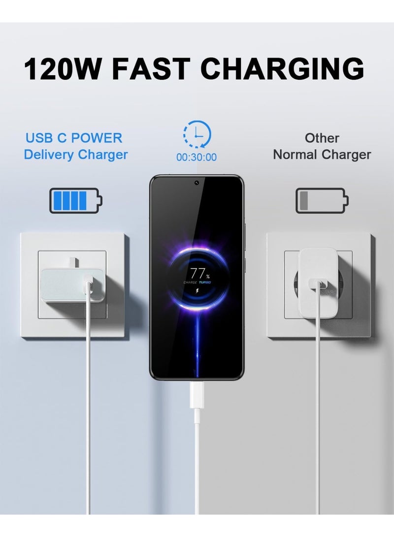 جنريك شاحن سريع بتقنية USB، متوافق مع سلسلة شاومي وريدمي وبوكو وبلاك شارك وهواتف أخرى بمنفذ تايب-سي، بمنفذ واحد - Image 4