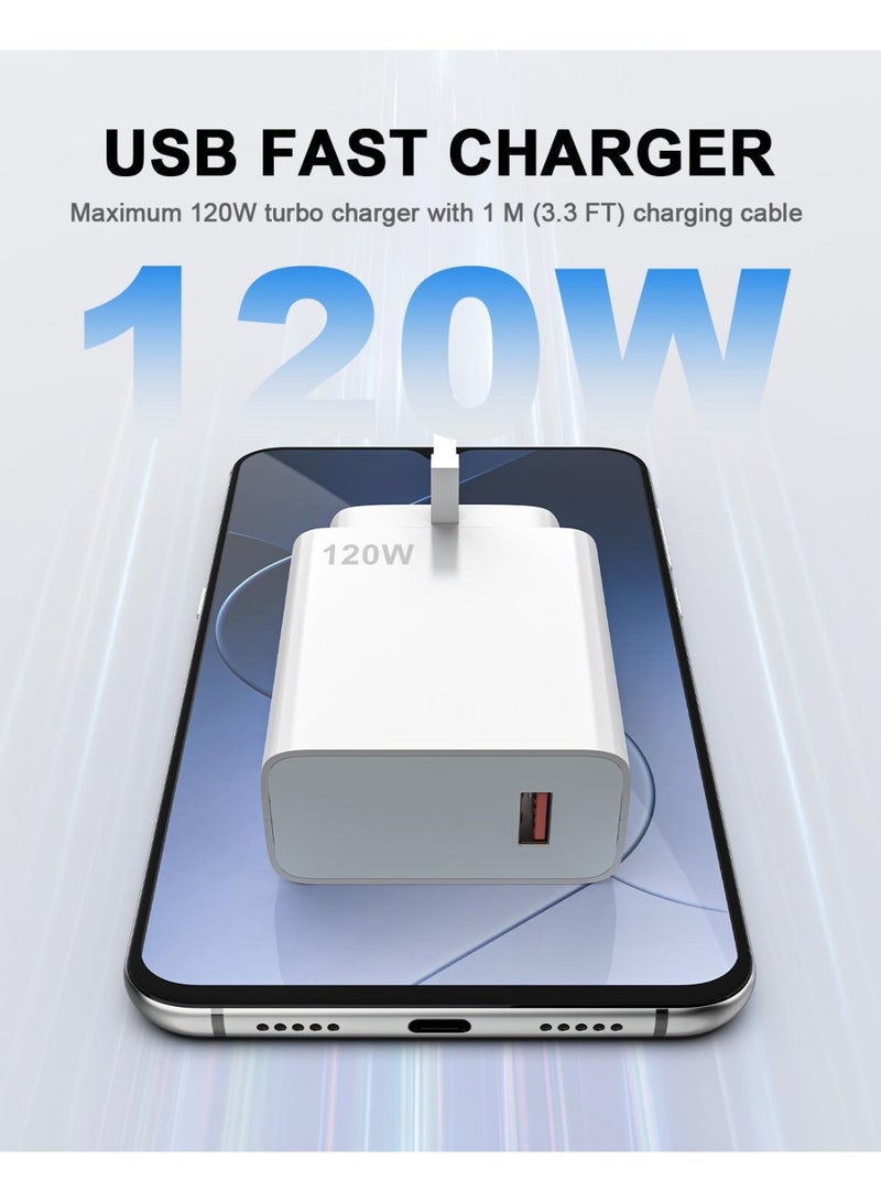 جنريك شاحن سريع بتقنية USB، متوافق مع سلسلة شاومي وريدمي وبوكو وبلاك شارك وهواتف أخرى بمنفذ تايب-سي، بمنفذ واحد - Image 3
