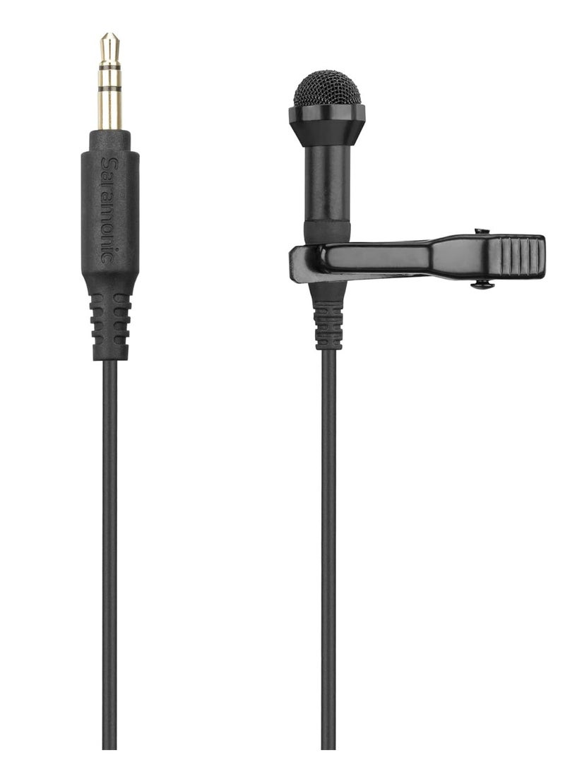 Saramonic 2-Person Wireless Mic System with Premium Lavaliers for Cameras, Mobile Devices & More with Charging Case and TRS, TRRS, Lightning, USB-C Output Cables (Blink 900 B2)