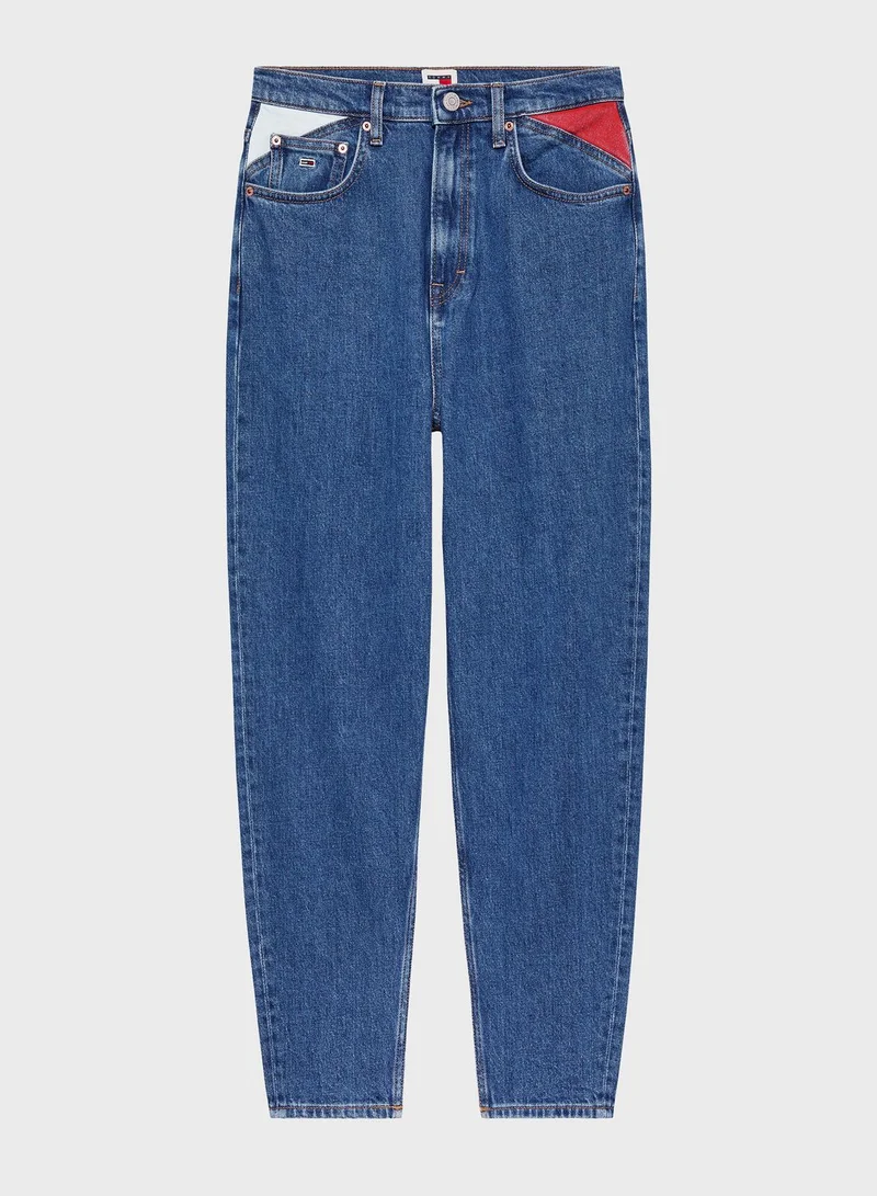TOMMY JEANS High Waist Mom Jeans