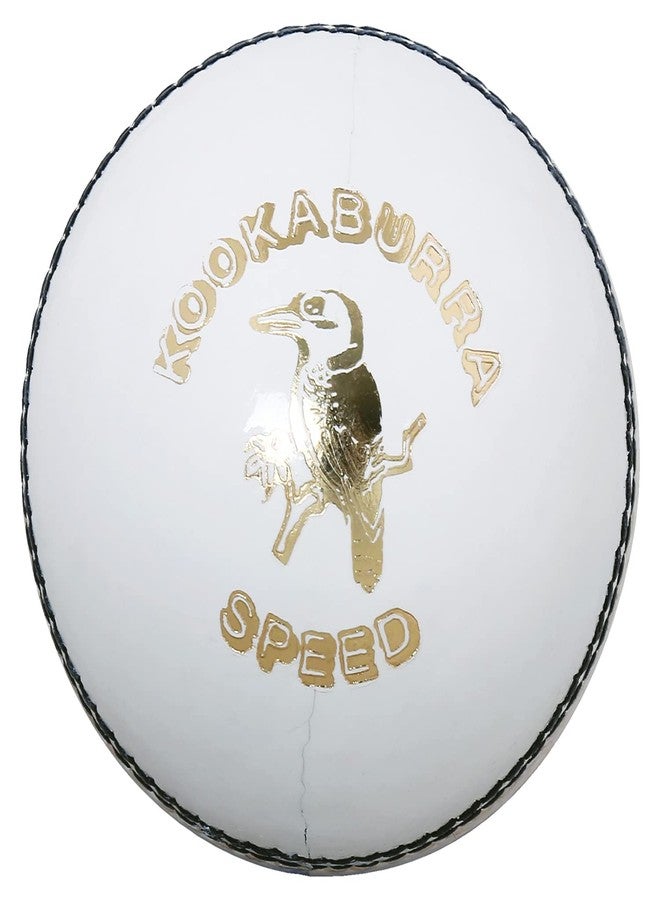 Kookaburra Cricket Ball (Speed White), Leather - Image 2