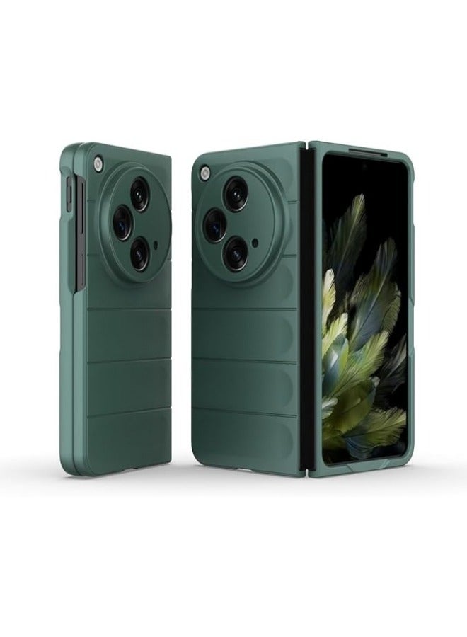 general Liquid Silicone Case Compatible with Oneplus Open/OPPO Find N3 with Camera Lens Protection, Anti-Scratch Soft Microfiber Lining, Rubber Full Body Shockproof Cover - Image 1